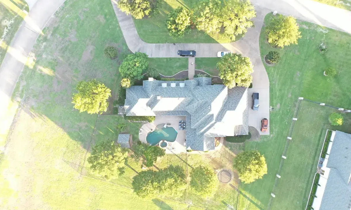 New shingle roof installation on a home in Guadalupe